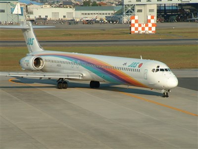 希少JAL 2000年代　MD-90安全のしおり 希少JAL 2000年代 MD-90安全のしおり