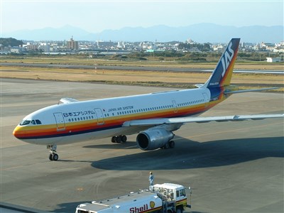 航空機・ヘリコプター JAS A300B2K-3C JA8466 Japan Air System (JAS) Airbus A300B2